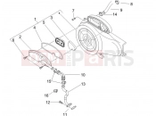 PIAGGIO Zip 50 4T Secondary air box