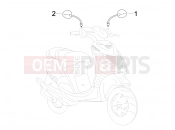 PIAGGIO Zip 50 SP Driving mirror/s