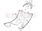 PIAGGIO Zip 50 SP Side cover - Spoiler