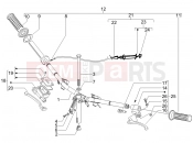 PIAGGIO Zip 50 SP Handlebars - Master cil.