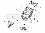 PIAGGIO Zip 50 SP Front shield