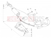 PIAGGIO Zip 50 SP Silencer