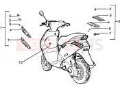 Front and rear blink - Piaggio Zip 50 2T Catalyzed