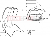 PIAGGIO Front glove compartment