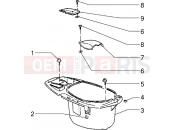 PIAGGIO Zip SP 50 old. Case helmet