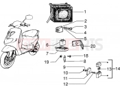 PIAGGIO Zip SP 50 old. Electrical devices