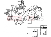 PIAGGIO Zip SP 50 old. Engine