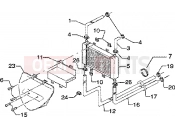 PIAGGIO Zip SP 50 Cooling system