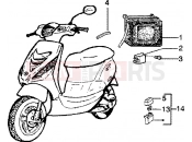 PIAGGIO Zip SP 50 Electrical devices