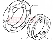 PIAGGIO Zip SP 50 Front wheel