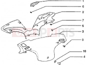 PIAGGIO Zip SP 50 Handlebar covers