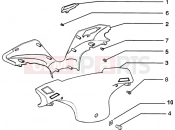 PIAGGIO Zip SP 50 H2O Handlebars covers