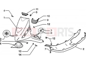 PIAGGIO Zip SP 50 H2O Shield-Spoiler