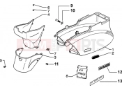 PIAGGIO Zip SP 50 H2O Side covers