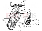 PIAGGIO Zip SP 50 H2O Transmissions