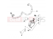 PIAGGIO Cooling piping