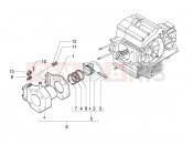 PIAGGIO Cylinder-piston-wrist pin, assy