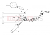 PIAGGIO Fly 125 4T Handlebars component parts