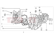 Crankase - Piaggio Fly 150 4T