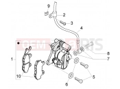 Disc brake caliper - Piaggio Fly 150 4T