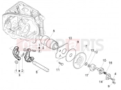 Rocker levers support - Piaggio Fly 150 4T