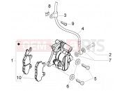 Brake caliper - Piaggio Fly 50 4T