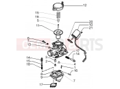 Carburettor - Piaggio Fly 50 4T
