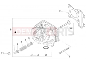 Head-valves - Piaggio Fly 50 4T