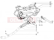 Transmission cover - Piaggio Fly 50 4T