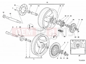 DUCATI Monster 400 WHEELS » FRONT WHEEL