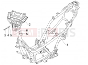 Frame/bodywork - Aprilia SR MAX 125 2011