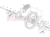 APRILIA MX 50 Rear wheel