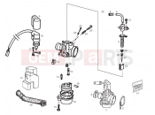 Carburetor's components - Derbi Atlantis 50 2T Bullet 2011