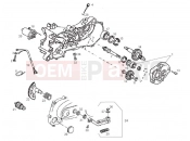 Stater - Electric starter - Derbi Atlantis 50 2T Bullet 2011