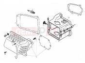 Cylinder head cover - Derbi Atlantis 50 4T 2007