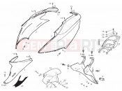 Frame - Derbi Atlantis 50 4T 2007