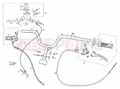 Handlebar - Controls - Derbi Atlantis 50 4T 2007