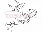 Silencer - Derbi Atlantis 50 4T 2007