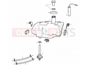 Tank - Derbi Atlantis 50 4T 2007