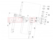 DERBI Boulevard 125 4T Front fork