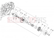 derbi Boulevard 150 4T kuplung 2