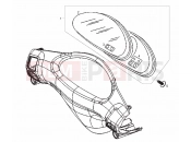 DERBI Boulevard 50 2T Speedometer