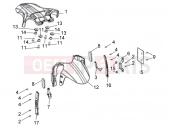 DERBI ETX 150 Front fender