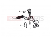 DERBI ETX 150 Shift pedal