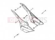 DERBI ETX 150 Side cover