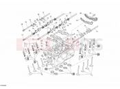DUCATI 2008 DESMOSEDICI RR VERTICAL CYLINDER HEAD » VALVE DRIVE