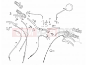DERBI Variant Courier 50 Handlebar - Controls