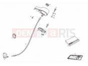 DERBI Variant Courier 50 Instruments