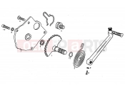 Starter assembly - Derbi Variant Courier 50 2001