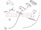 DERBI Variant Start-Courier 50 Instruments
